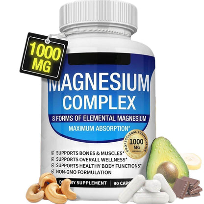 Magnesium complex capsules
