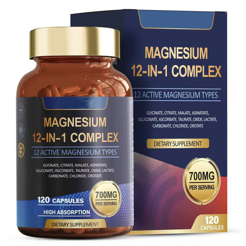 Magnesium Complex Supplement Capsules