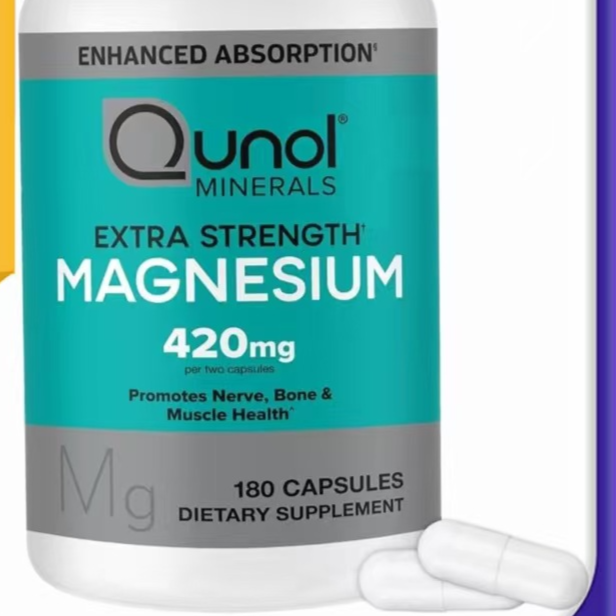 Magnesium Dietary Supplement Capsules