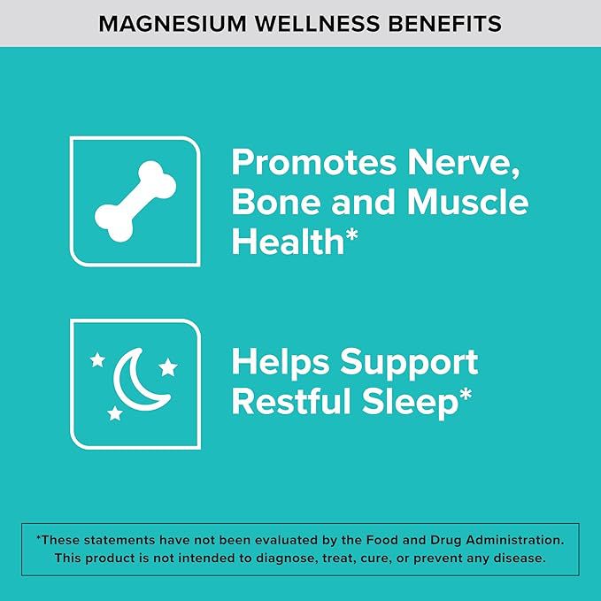 Magnesium Dietary Supplement Capsules