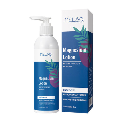 Magnesium emulsion relieves muscles