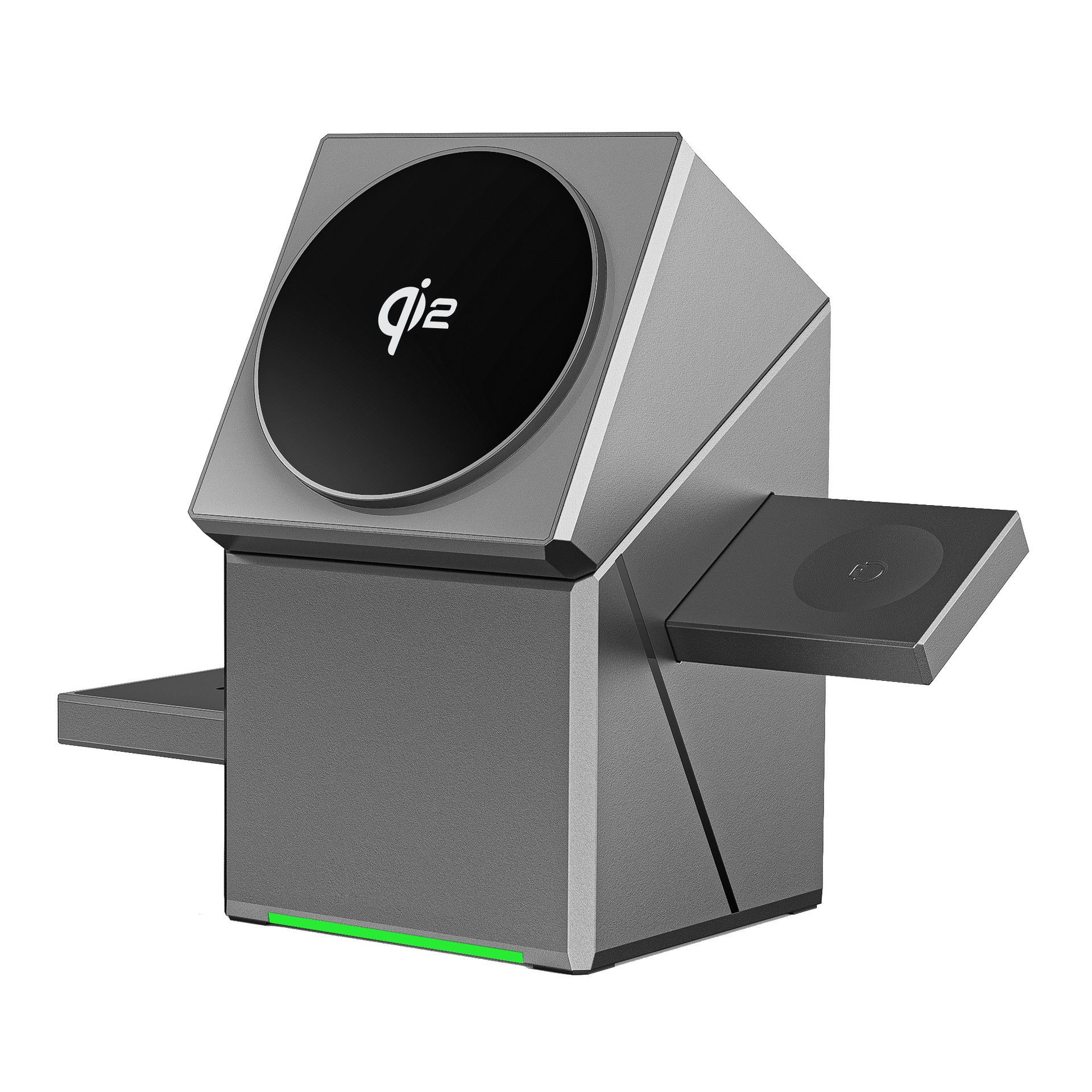 Magnetic 3-in-1 Wireless Charging Stand with Rotating Base