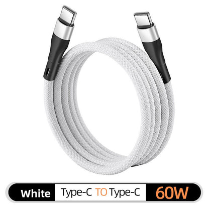 Magnetic absorption data cable