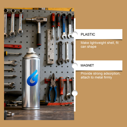 Magnetic Aerosol Can Storage Holder