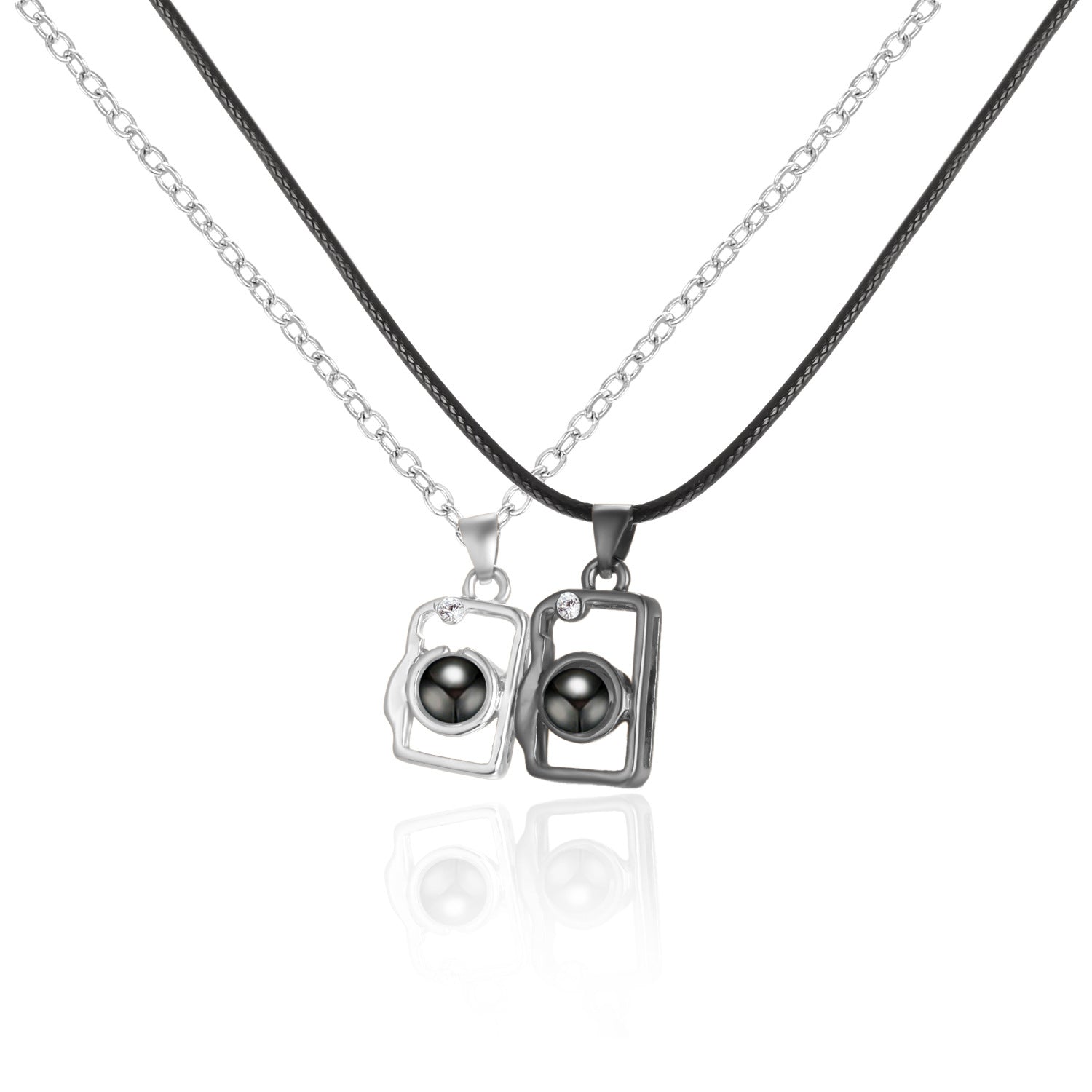 Magnetic Attraction Couple Necklace