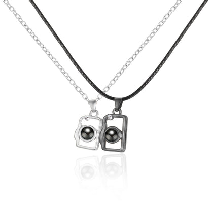 Magnetic Attraction Couple Necklace