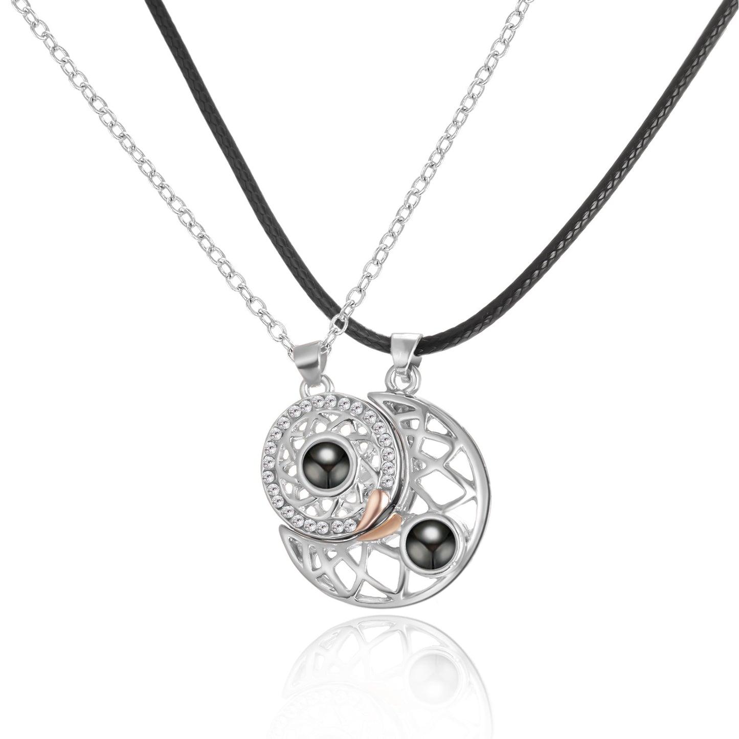 Magnetic Attraction Couple Necklace