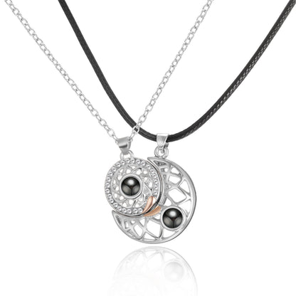 Magnetic Attraction Couple Necklace