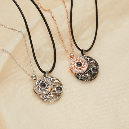Magnetic Attraction Couple Necklace