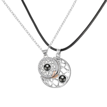 Magnetic Attraction Couple Necklace