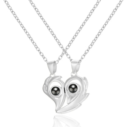 Magnetic Attraction Couple Necklace