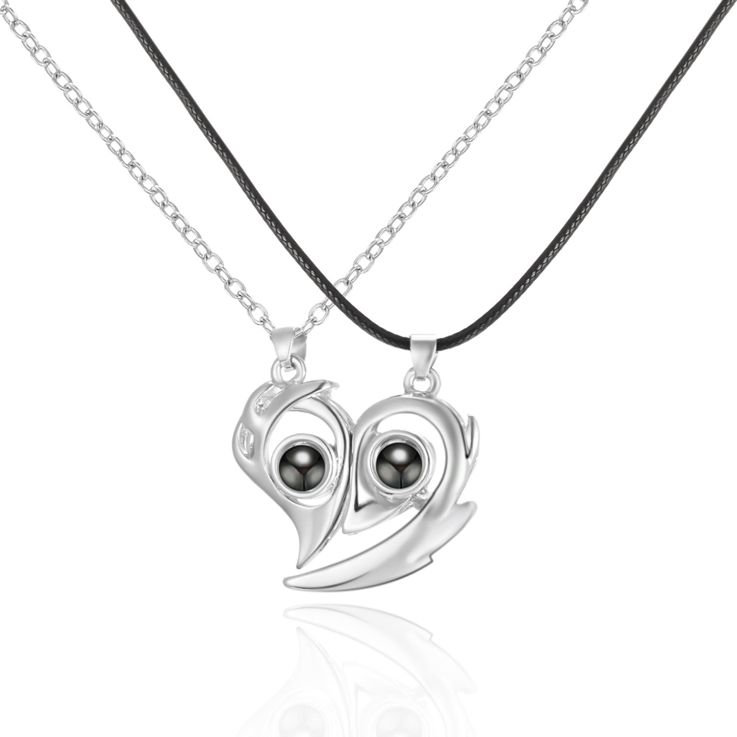 Magnetic Attraction Couple Necklace