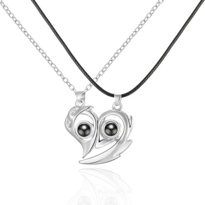 Magnetic Attraction Couple Necklace