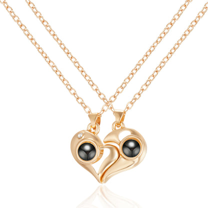 Magnetic Attraction Couple Necklace