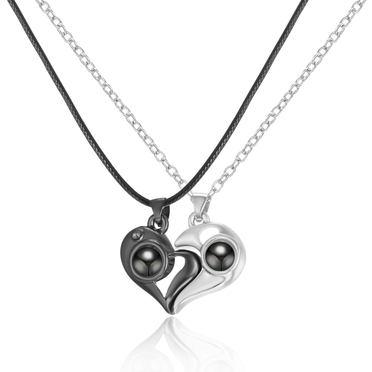 Magnetic Attraction Couple Necklace