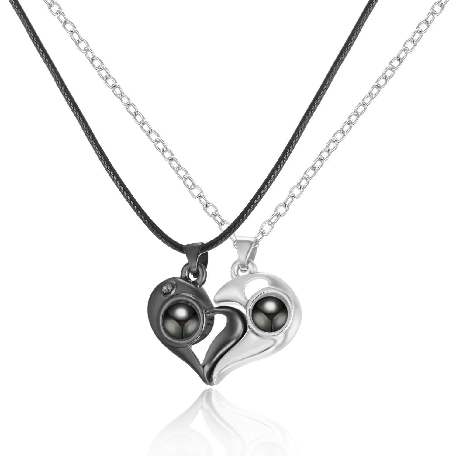 Magnetic Attraction Couple Necklace