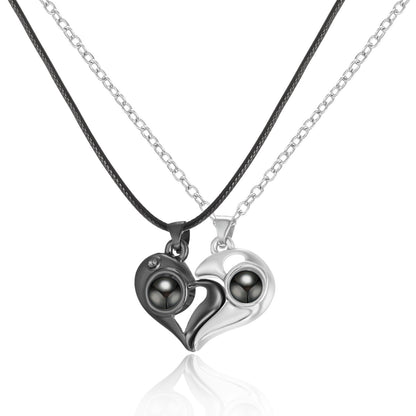 Magnetic Attraction Couple Necklace
