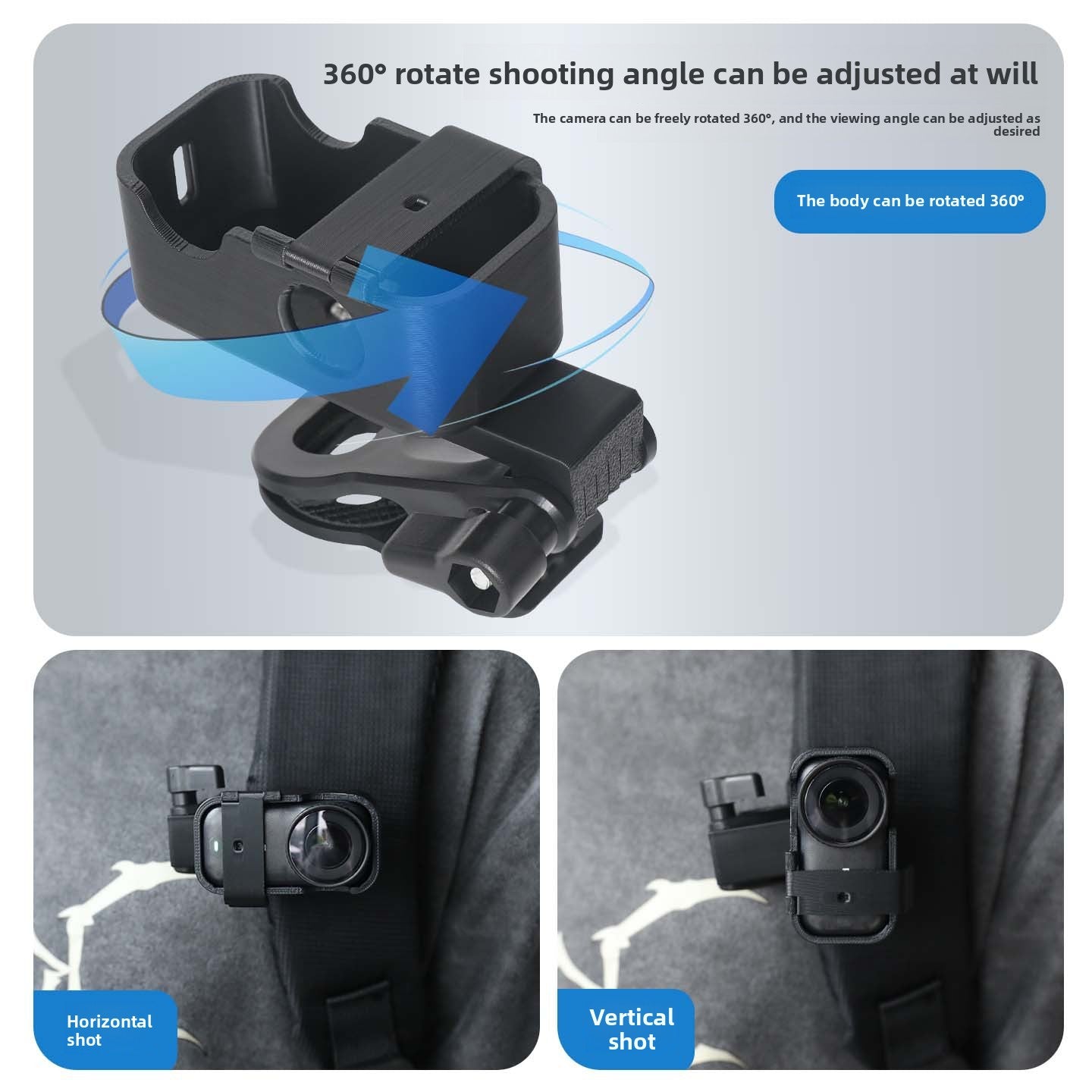 Magnetic Backpack Collar Clip