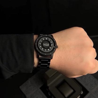 Magnetic Ball Suspension Cool Men's Quartz Watch