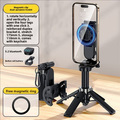 Magnetic Bluetooth Selfie Stick with Tripod Stand