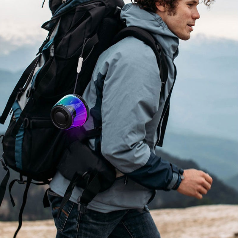 Magnetic Bluetooth Speaker with Ambient Light