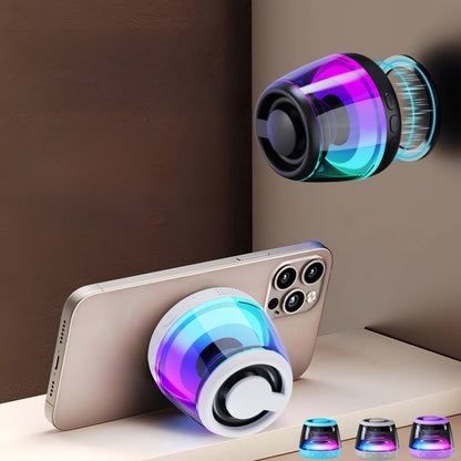 Magnetic Bluetooth Speaker with Ambient Light