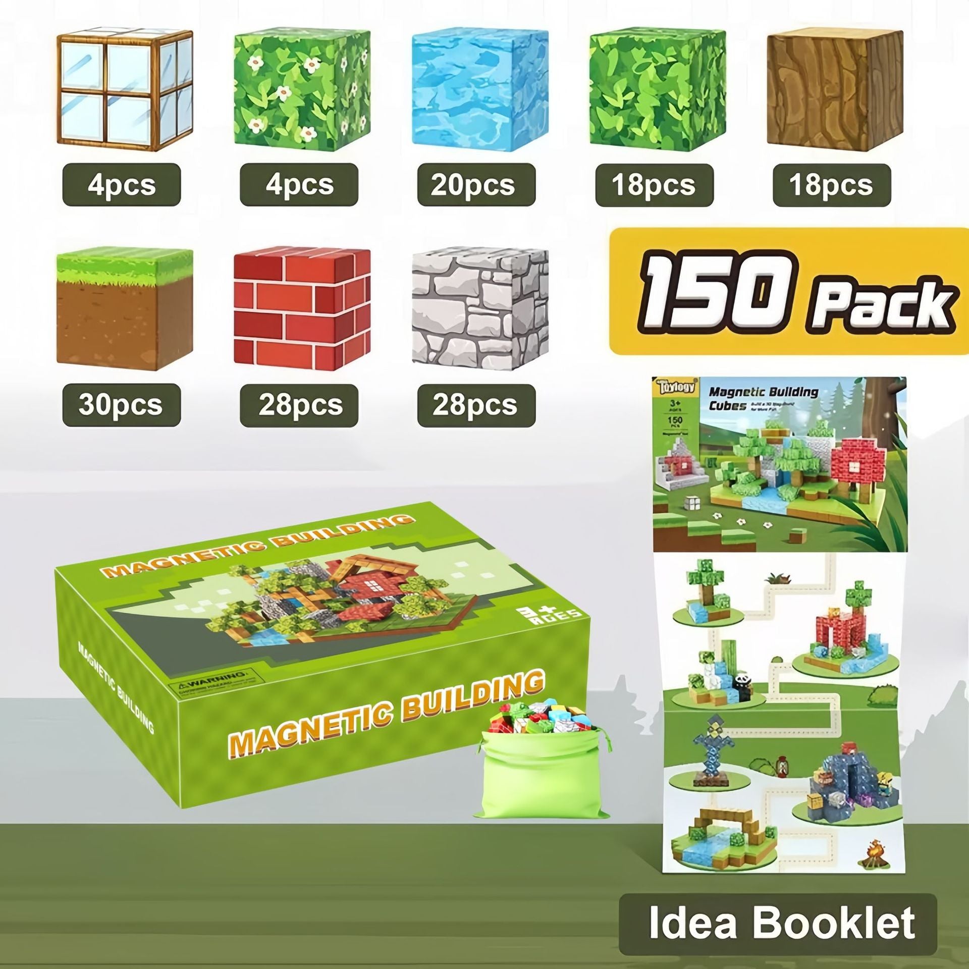 Magnetic Building Block Set