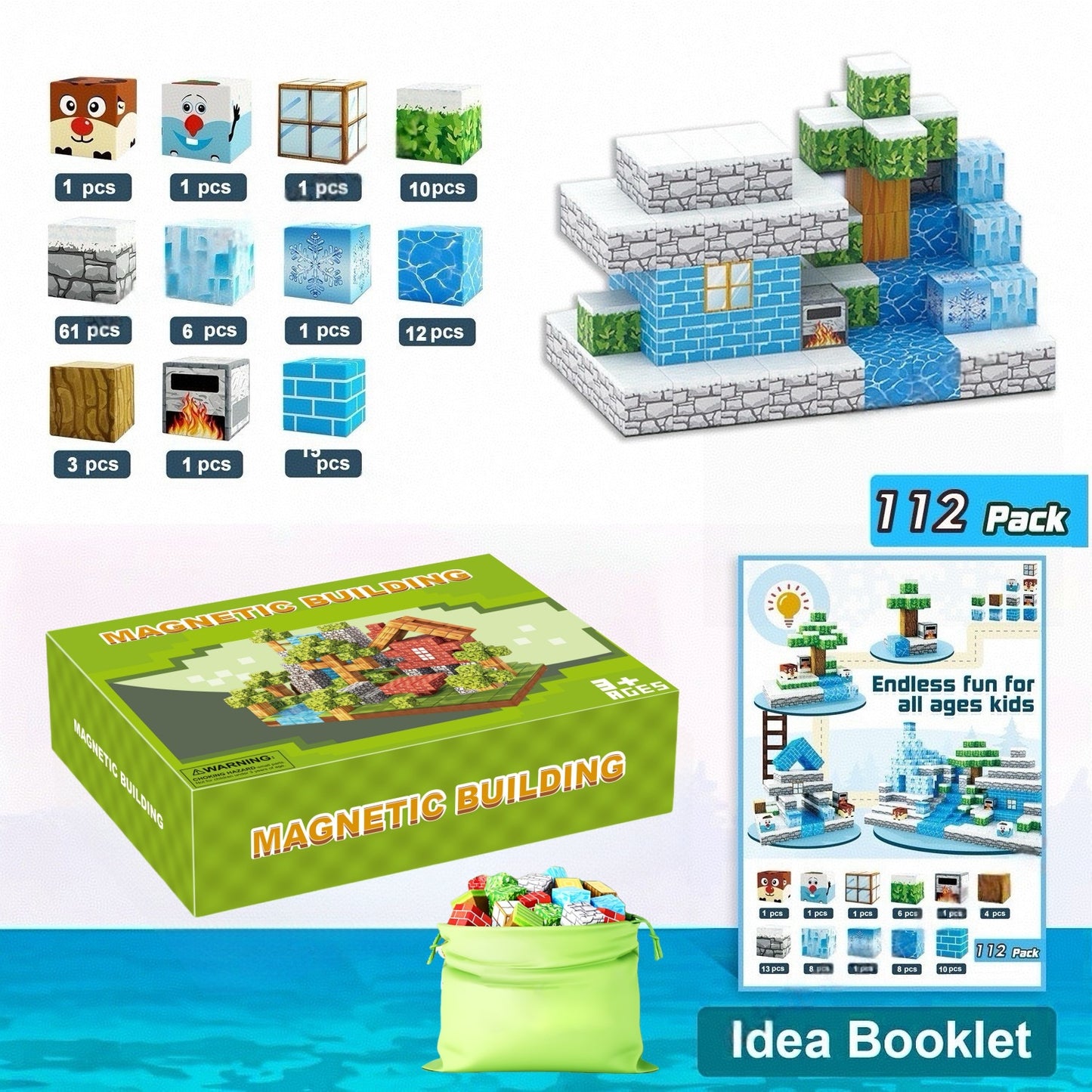 Magnetic Building Block Set