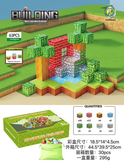 Magnetic Building Block Set