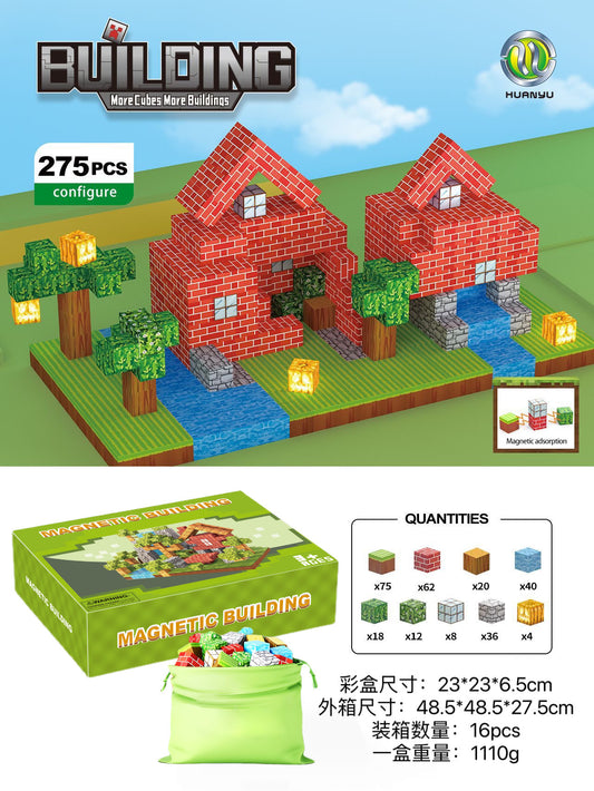 Magnetic Building Block Set
