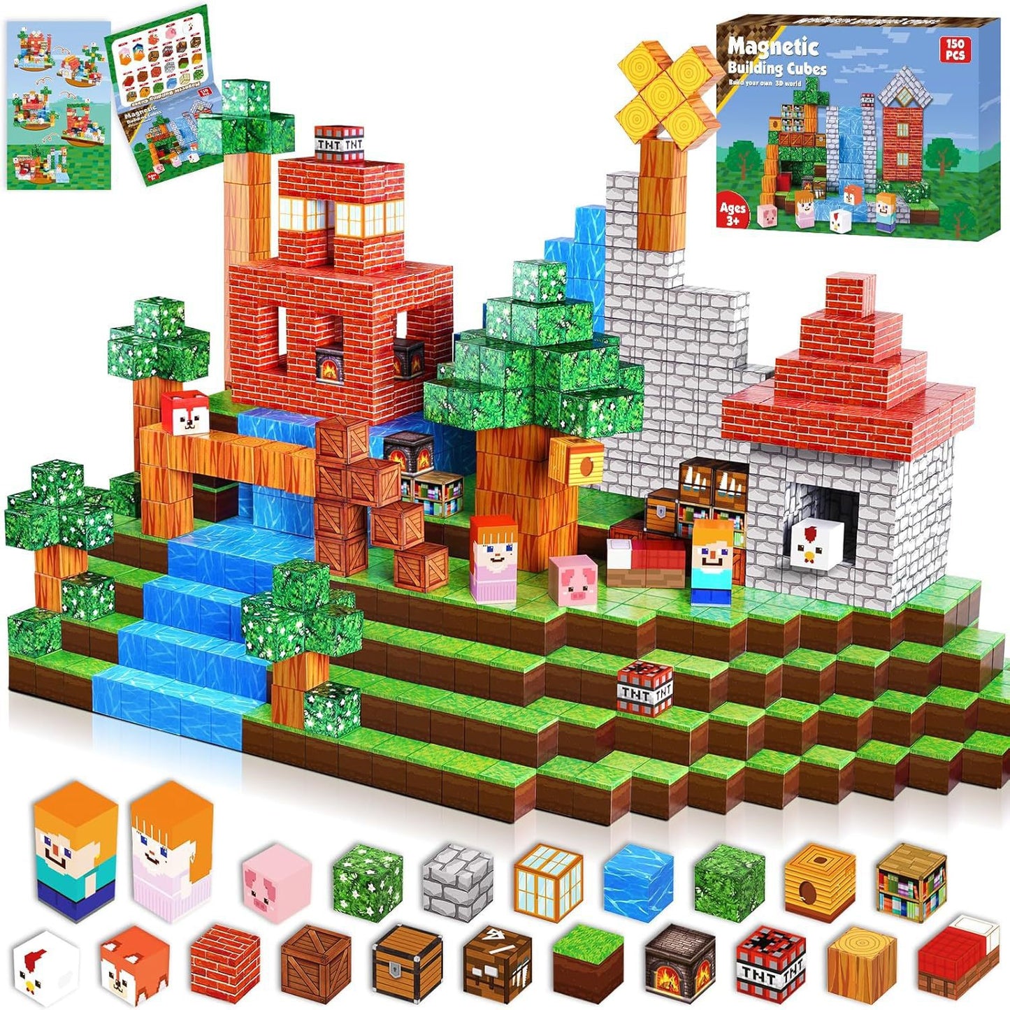 Magnetic Building Block Set