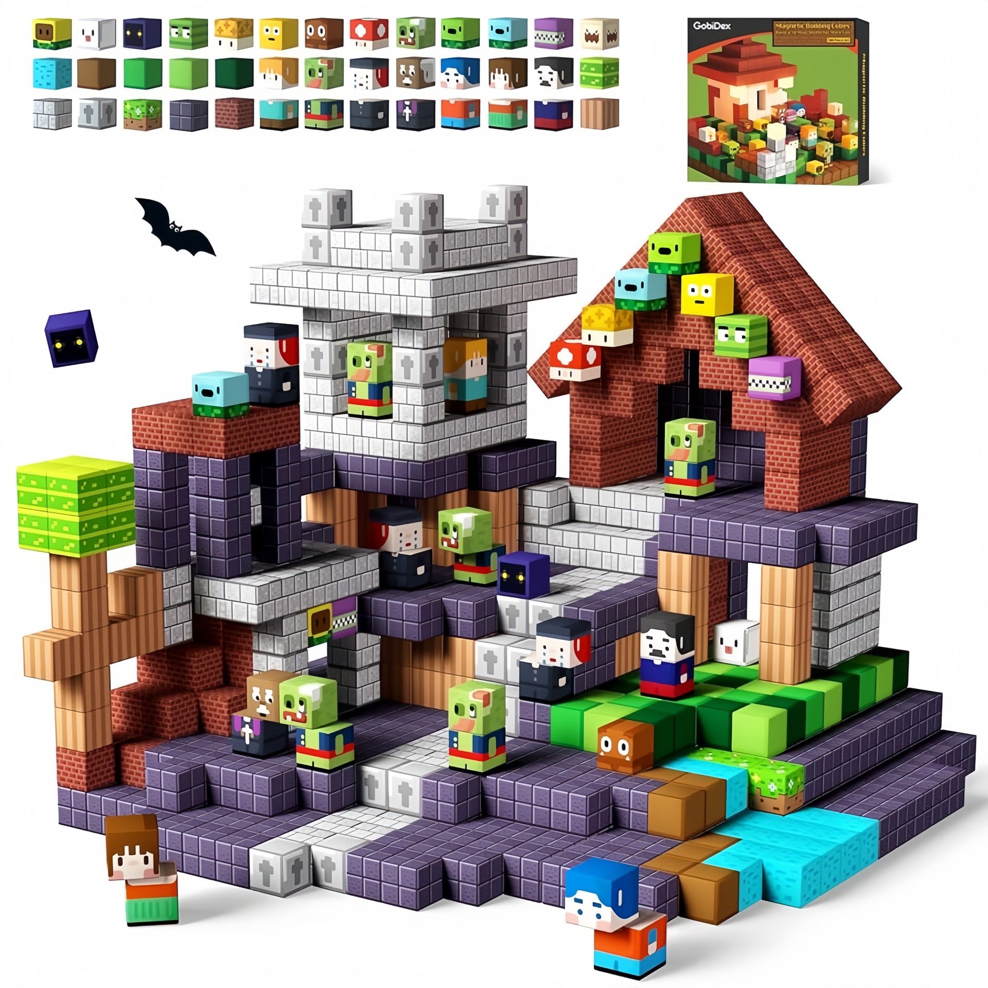 Magnetic Building Block Set