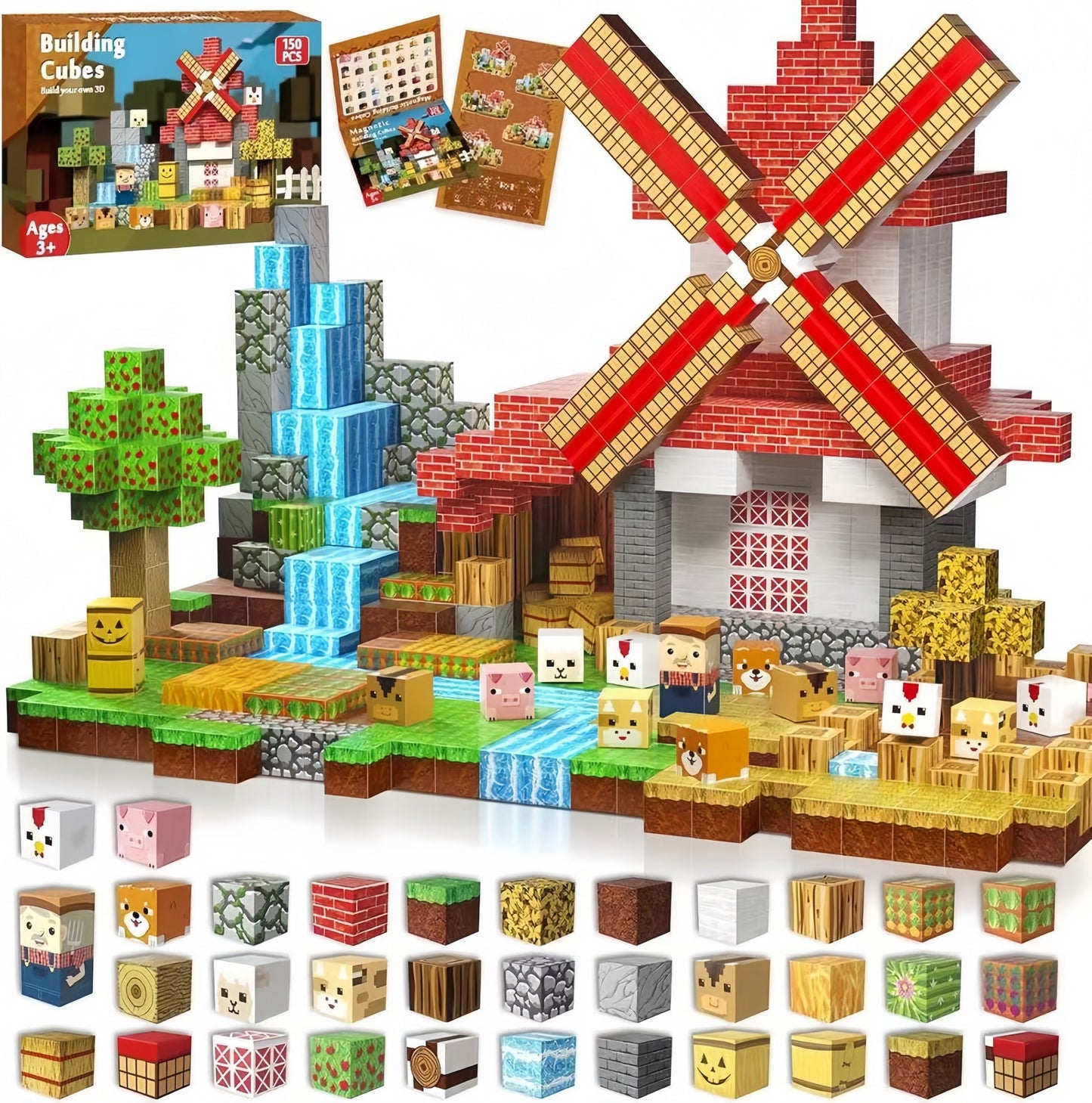 Magnetic Building Block Set