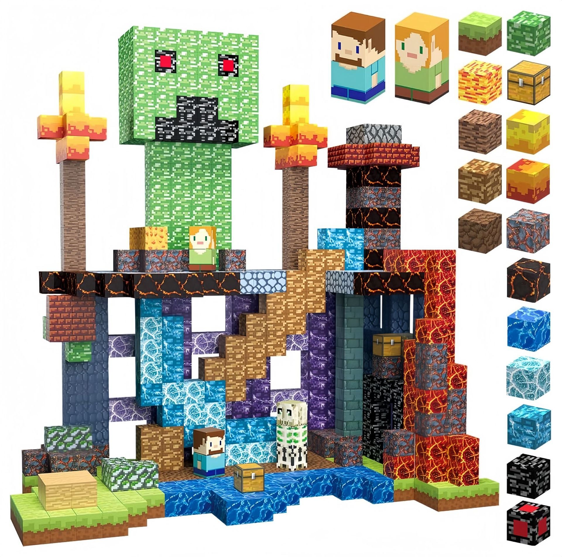 Magnetic Building Block Set