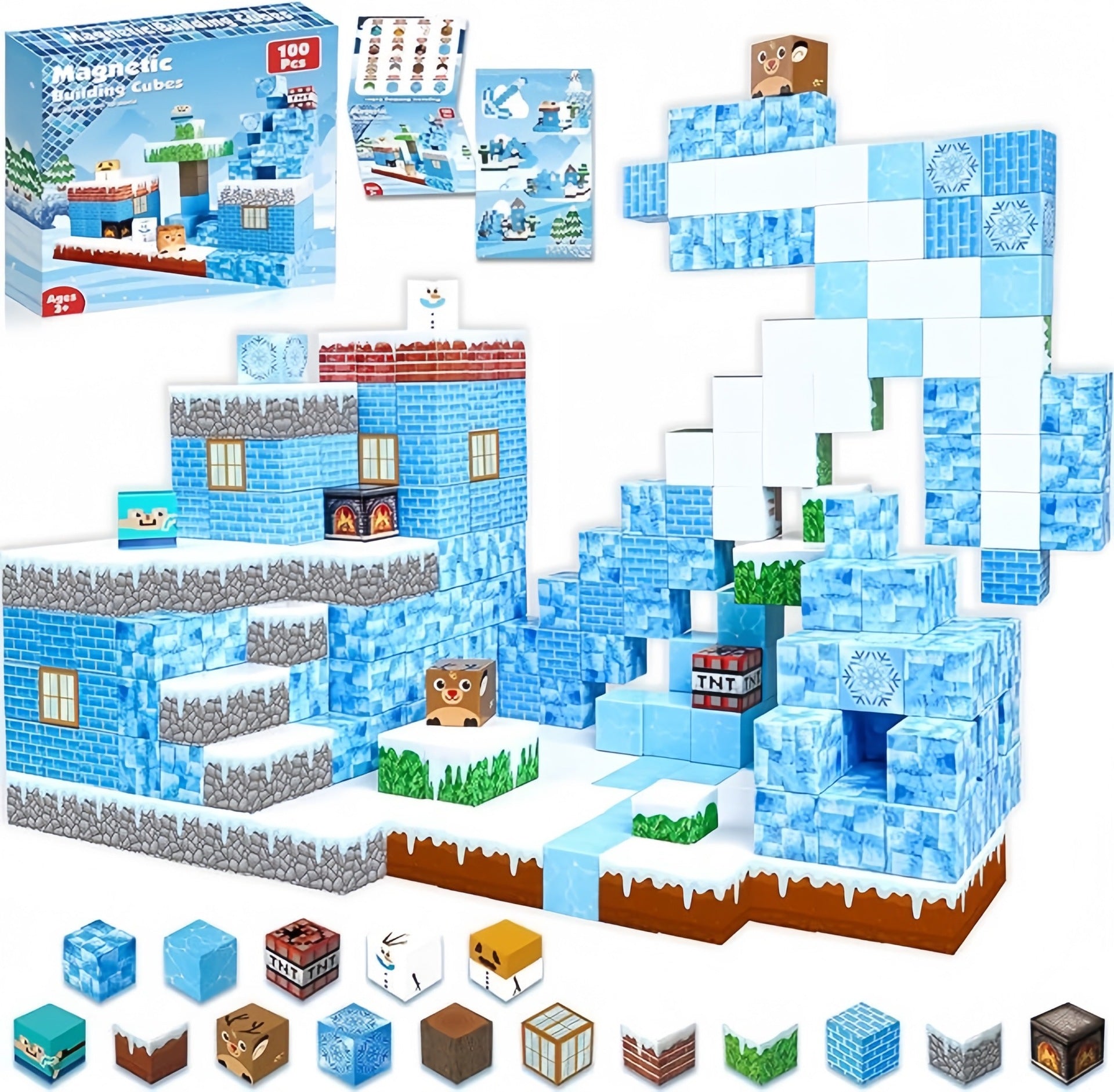 Magnetic Building Block Set