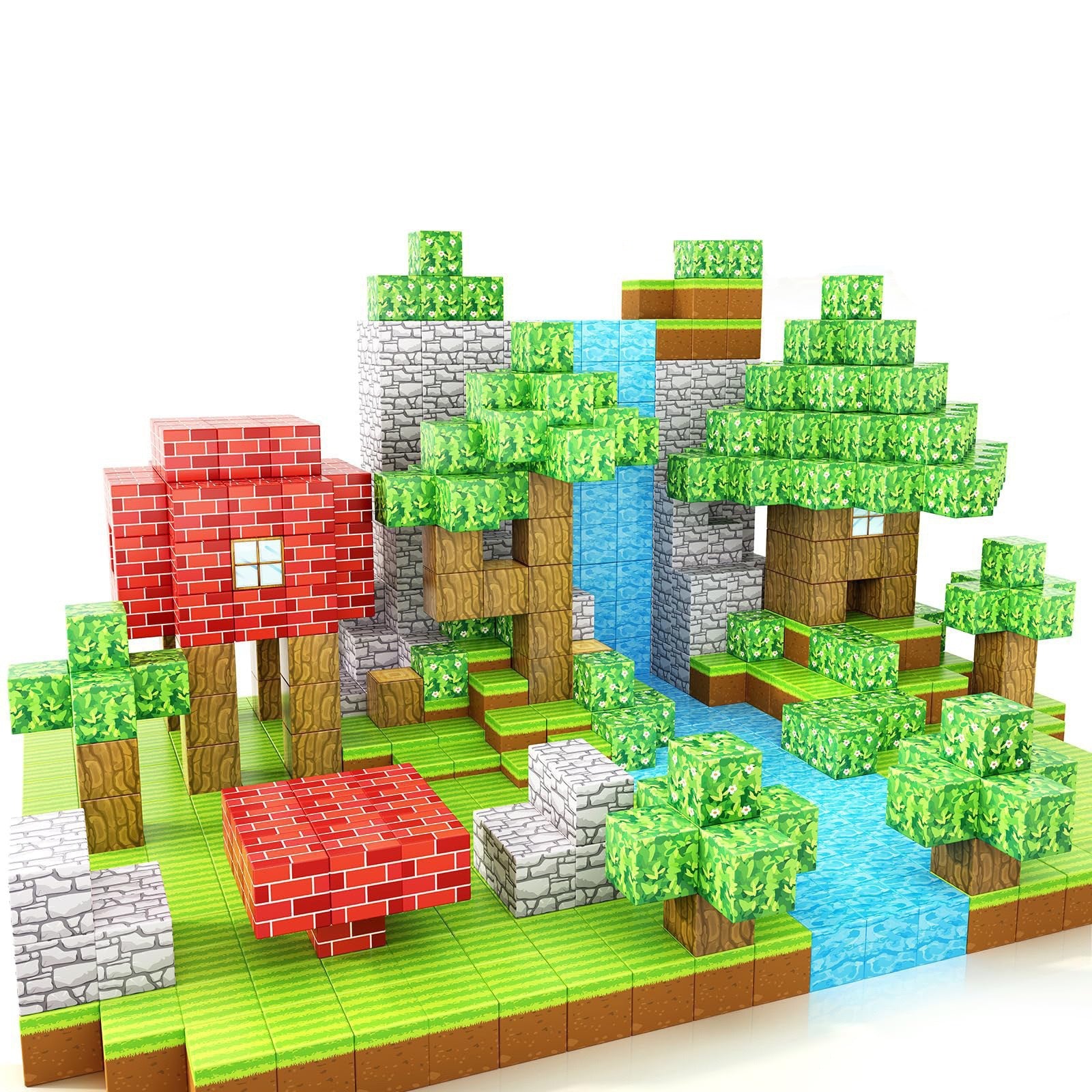 Magnetic Building Block Set