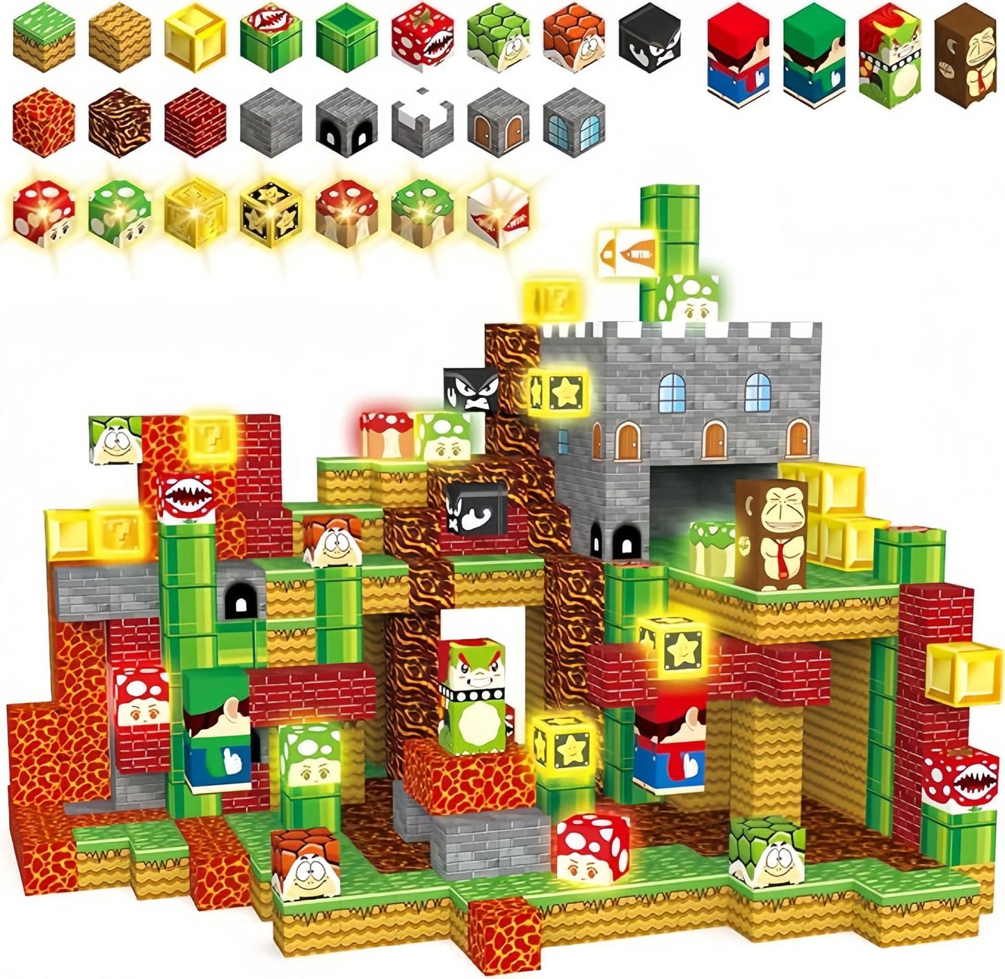 Magnetic Building Block Set