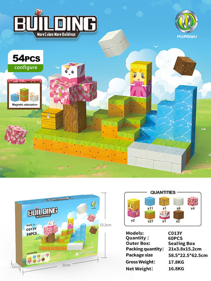 Magnetic Building Block Set
