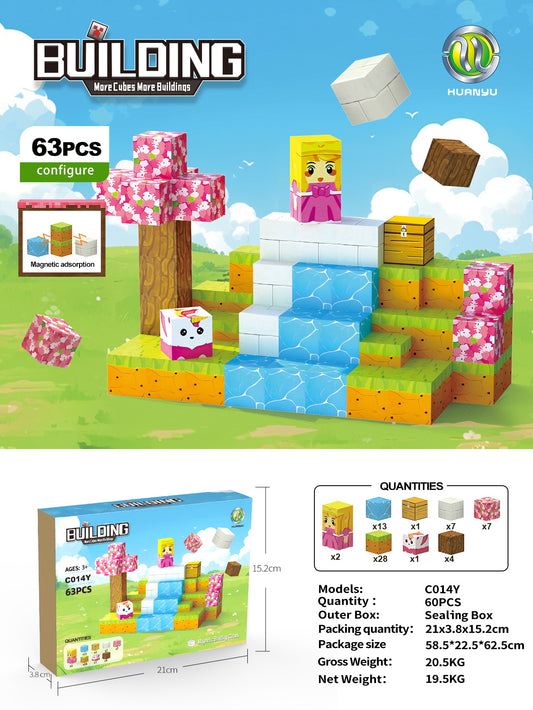 Magnetic Building Block Set