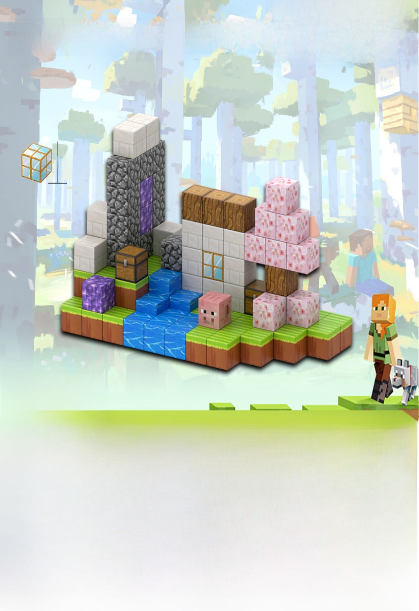 Magnetic Building Blocks Educational Toy for Kids