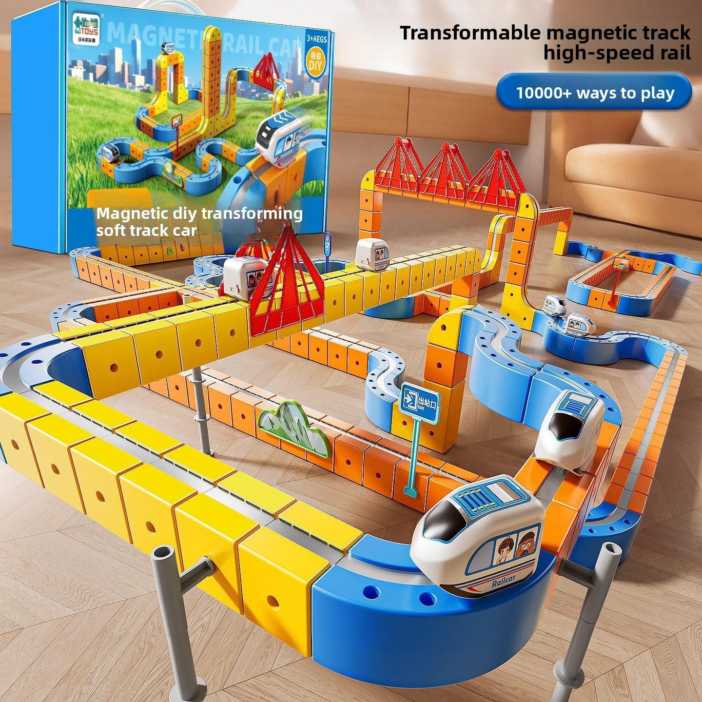 Magnetic Building Blocks