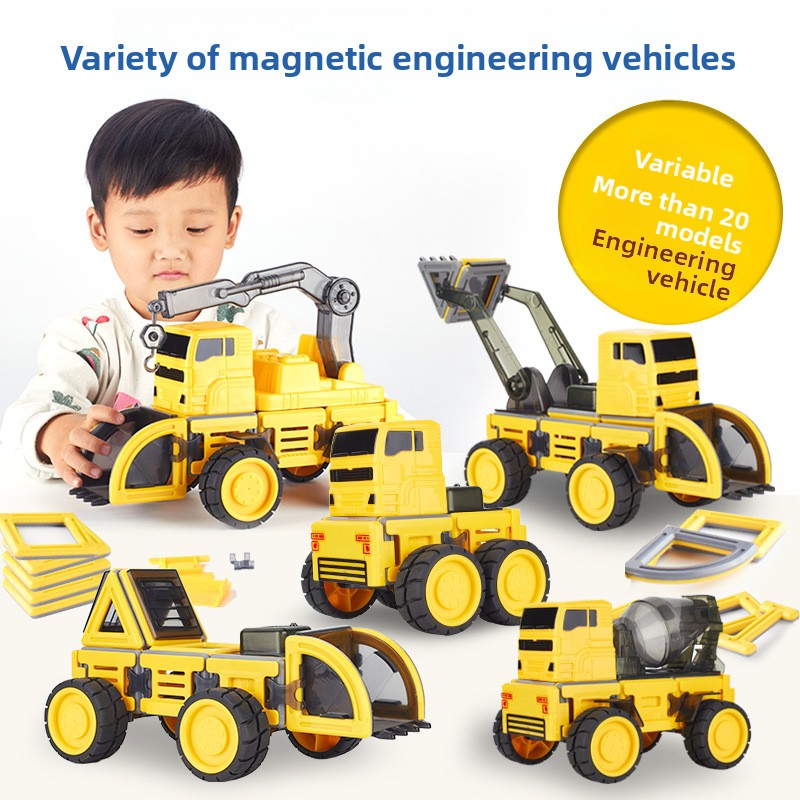 Magnetic building blocks