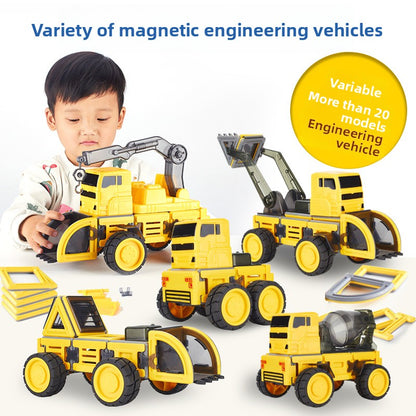 Magnetic building blocks