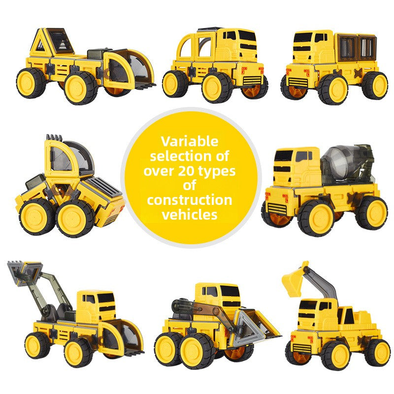 Magnetic building blocks