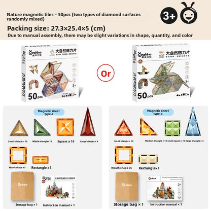 Magnetic building blocks