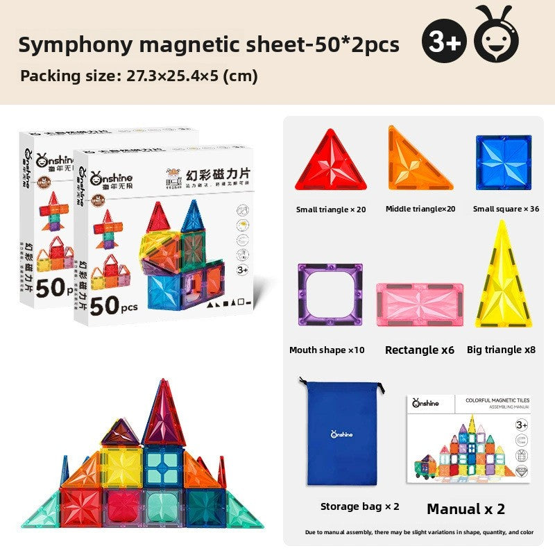 Magnetic building blocks