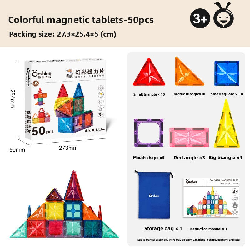 Magnetic building blocks