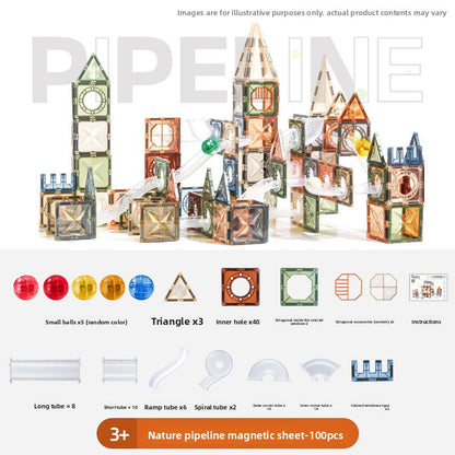 Magnetic building blocks