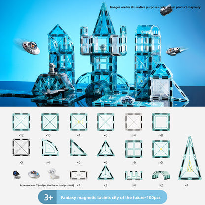 Magnetic building blocks