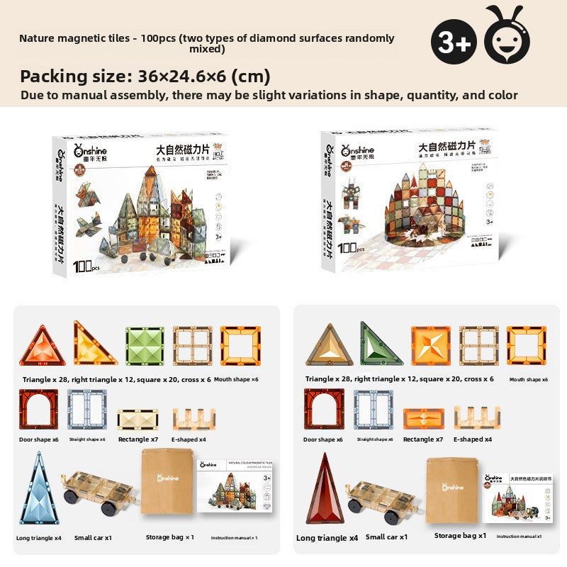 Magnetic building blocks
